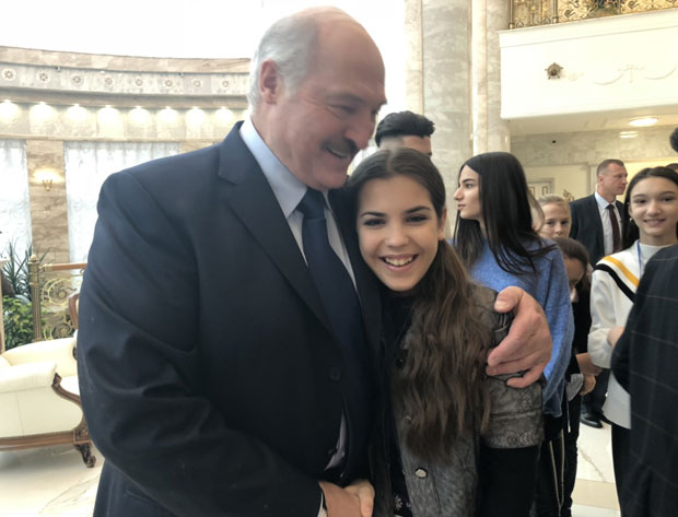 ДЕЧЈА ПЕСМА ЕВРОВИЗИЈЕ: Бојана Радовановић код Лукашенка